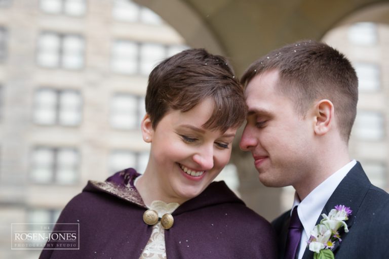 Abby + Jeff – A Winter Oberlin Fairchild Chapel Wedding