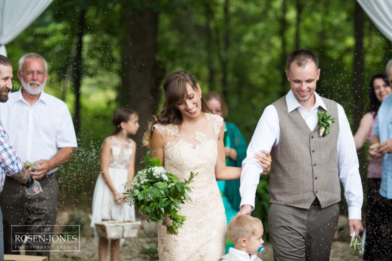 Tara + Mike – A Backyard Wedding in Elyria Ohio