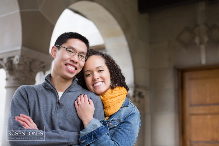 Alicia + David’s Oberlin Engagement Session