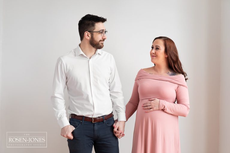 Brittney + Jordan – A Winter Maternity Session