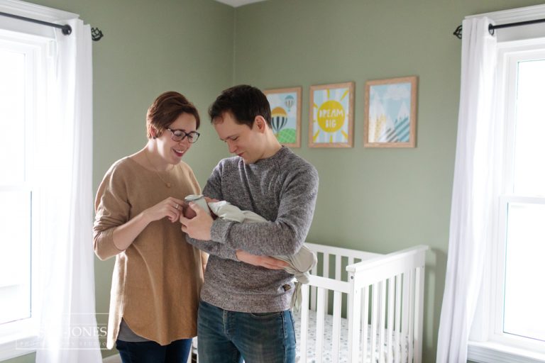 Norah – A Newborn in Home Session