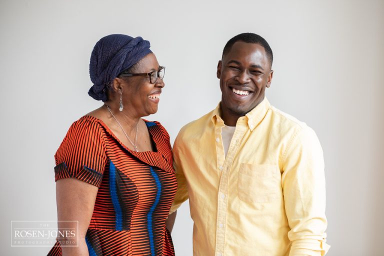 Nii and Florence – Mother and Son Studio Session